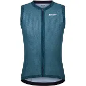 Santini Opal Sleeveless Jersey Singlet ciclismo Uomo (XXL, blu)