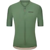Santini Sensation S/S Jersey Maglietta da ciclismo (XXL, verde)