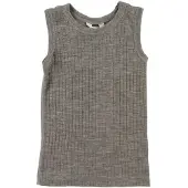 Joha Kid's Undershirt Basic Intimo lana merinos Bambini (130, marrone)