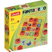 Quercetti Fantamemo Coccinella Natura 12 Cartoncini Gioco Da Tavolo