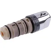 Hansa Unità di regolazione della temperatura con maniglia cromata, 1 pz.