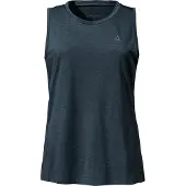 Schöffel Women's Circ Top Tauron Canotta Donna (48, blu)