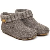 Gottstein Knit Boot LE Pantofole (42, marrone/grigio)
