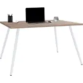 VCM Scrivania Computer Tavolo da ufficio Skandanivischer Retro Look Salia 138x80 cm