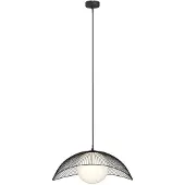 LINDBY Fabronia sospensione griglia sfera di vetro