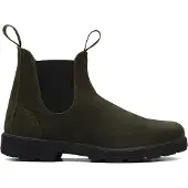 Blundstone Stivaletto uomo verde scuro in pelle scamosciata