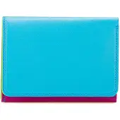 Mywalit Portafoglio Vera Pelle 12 cm blu