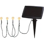 Star Trading Ghirlanda luminosa LED solare Globini con luce bianca calda