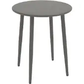 Degamo tavolo bistrot da giardino DENVER 60cm rotondo, metallo grigio