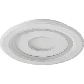 LINDBY Plafoniera LED Lorvik, Ø 40 cm, bianco, CCT, dimmerabile