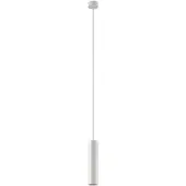 Arcchio Lampada a sospensione Ejona, altezza 27 cm, bianco, alluminio
