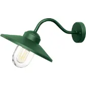 Elstead Lighting Lampada da parete per esterni KLAMPENBORG Verde
