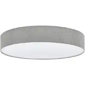 Eglo Plafoniera Moderna Pasteri Acciaio Bianco 5 Luci E27 Ip20