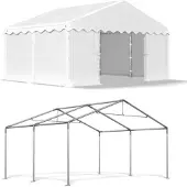 Das Company Tenda del magazzino estivo 4x4 Bianco SUMMER MPE