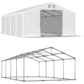 Das Company Tenda del magazzino estivo 4x8 Bianco SUMMER PLUS MSD