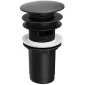 Ravak Uscita lavabo Click-Clack nero X01748