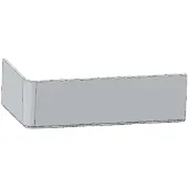 Ravak Pannello A frontale 10° 160 P bianco neve