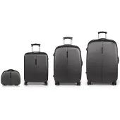 Gabol Paradise XP 4 ruote Set di valigie 4 pezzi grigio