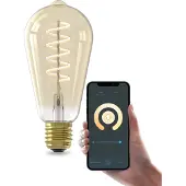 Calex Smart LED E27 7W ST64 1800 - 3000 K Filamento