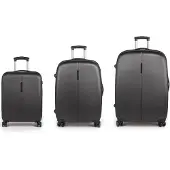 Gabol Paradise XP 4 ruote Set di valigie 3 pezzi espandibile grigio