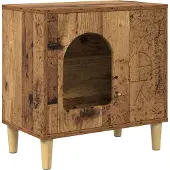 Syfax Casa per Gatti Legno vecchio 51 x 30 x 52 cm