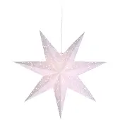 Star Trading Stella di carta "Romantic Star" circa 54 x 54 cm, cavo incluso, colore bianco, 236-16
