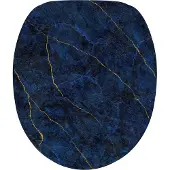 Sanilo Sedile WC con meccanismo Soft-Close Marmor Blu scuro
