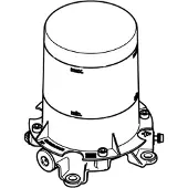 Dornbracht Fixation au sol encastrée , sans plomb, 3594597090, 3594597090