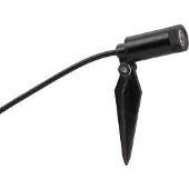 LINDBY Heath lampada LED a picchetto, set 4x, nero