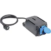 As Schwabe 60533 Einschaltstrom-Begrenzer 230 V Schwarz H07RN-F 3G1,5 IP44 (60533)