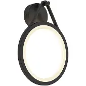 LUCANDE LED applique da esterno Mirco, 30 cm, nero, IP65