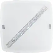 Eglo 31449 Osseja LED applique / plafoniera 16W acciaio bianco chiaro