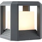 LUCANDE lampioncino LED Serenella, antracite, metallo, 27 cm