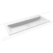 Kaldewei CONO lavabo à encastrer 3082, 1200x500x14 mm, 901806033001, 901806033001