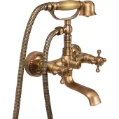 TRIZERATOP Rubinetto da bagno RÉTRO BRONZE Miscelatore per doccia Nostalgie
