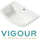 VIGOUR Lavabo ONE 60 x 45 cm, bianco