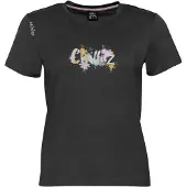 Chillaz Women's Iseo Floral Vibes T-shirt Donna (36, nero)