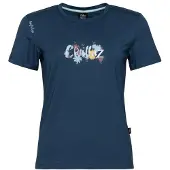 Chillaz Women's Iseo Floral Vibes T-shirt Donna (34, blu)