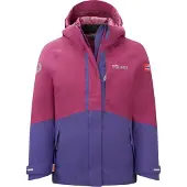 TROLLKIDS Girl's Skanden 3in1 Jacket Giacca doppia Bambini (128, lilla)