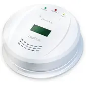 Logilink LogiLinkSC0111 Rivelatore di monossido di carbonio con display LCD, bianco