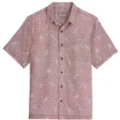 Royal Robbins Camino Pucker S/S Camicia Uomo (M, fuchsia)