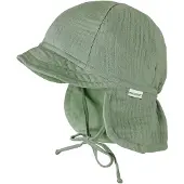 Maximo Kid's Mini Schildmütze Musselin Cappellino Bambini (49 cm, turchese)