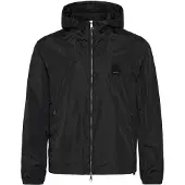 Armani Exchange per uomo. XM000342AF12285UC001 Giacca Blouson nera (S), Nero, Casual, Poliamide