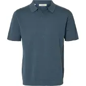 Selected Camicia Polo In Maglia Uomini Grigio M