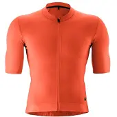 Gonso Road Jersey Maglietta da ciclismo Uomo (XL, rosso)