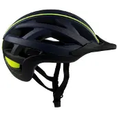 Casco Cuda per bici (52-56 cm - S, blu/giallo)