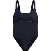 Tommy Hilfiger Underwear Costume intero blu scuro / rosso fuoco / bianco