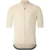 Straede Kaern Jersey Maglietta da ciclismo Uomo (S, beige)