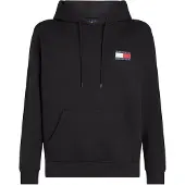 Tommy Hilfiger Tjm Reg Essential Sweatshirt Black Taglia: M | Felpe con cappuccio Outlet | Uomo | Nero