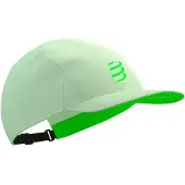 Compressport 5 Panel Cap Cappellino (One Size, verde)